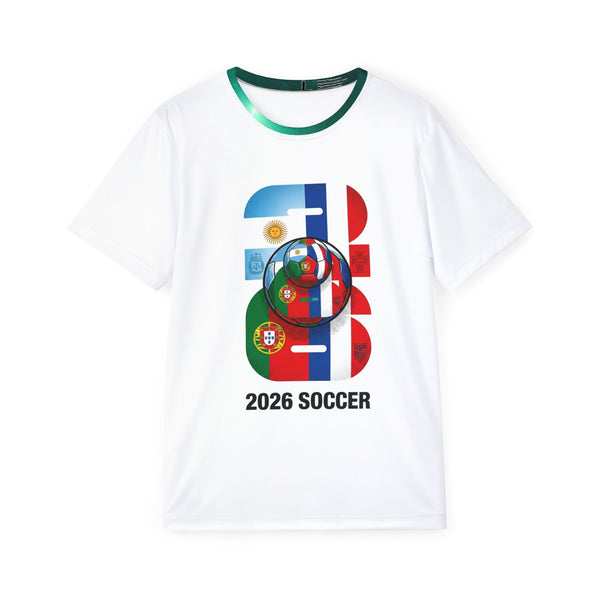 2026 Soccer Unisex T-Shirt | USA Portugal Argentina Football Tee Jersy