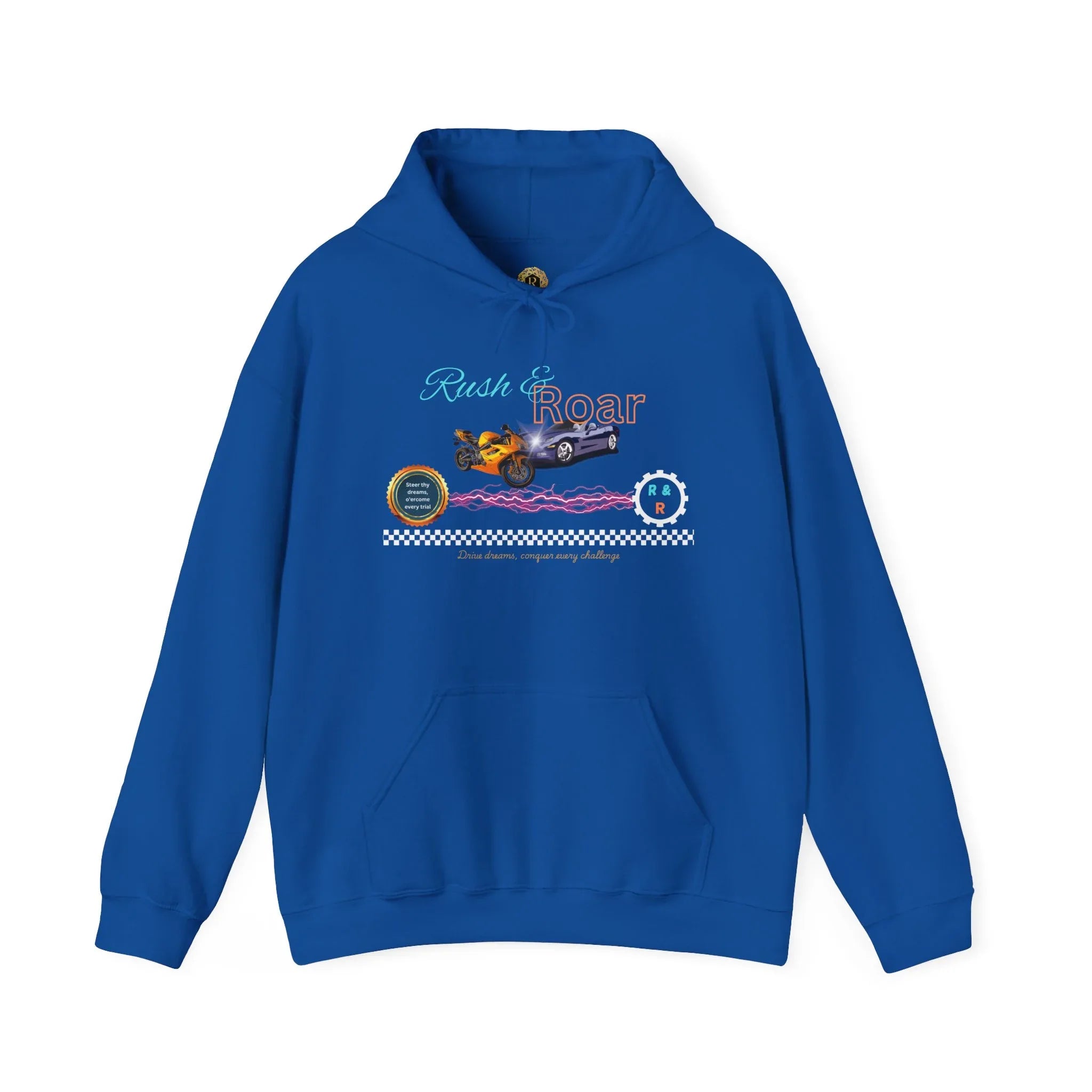 Vintage Car Hoodie - Cool and Cozy Unisex Sweatshirt for Road Trips - RizQ Life 