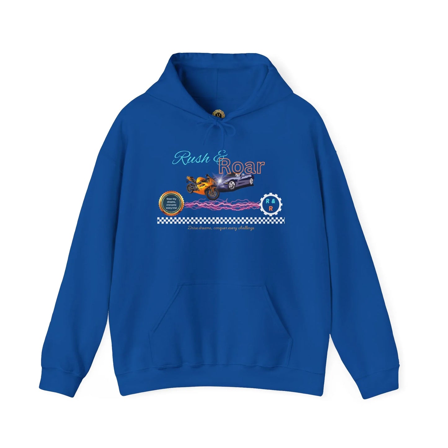 Vintage Car Hoodie - Cool and Cozy Unisex Sweatshirt for Road Trips - RizQ Life 