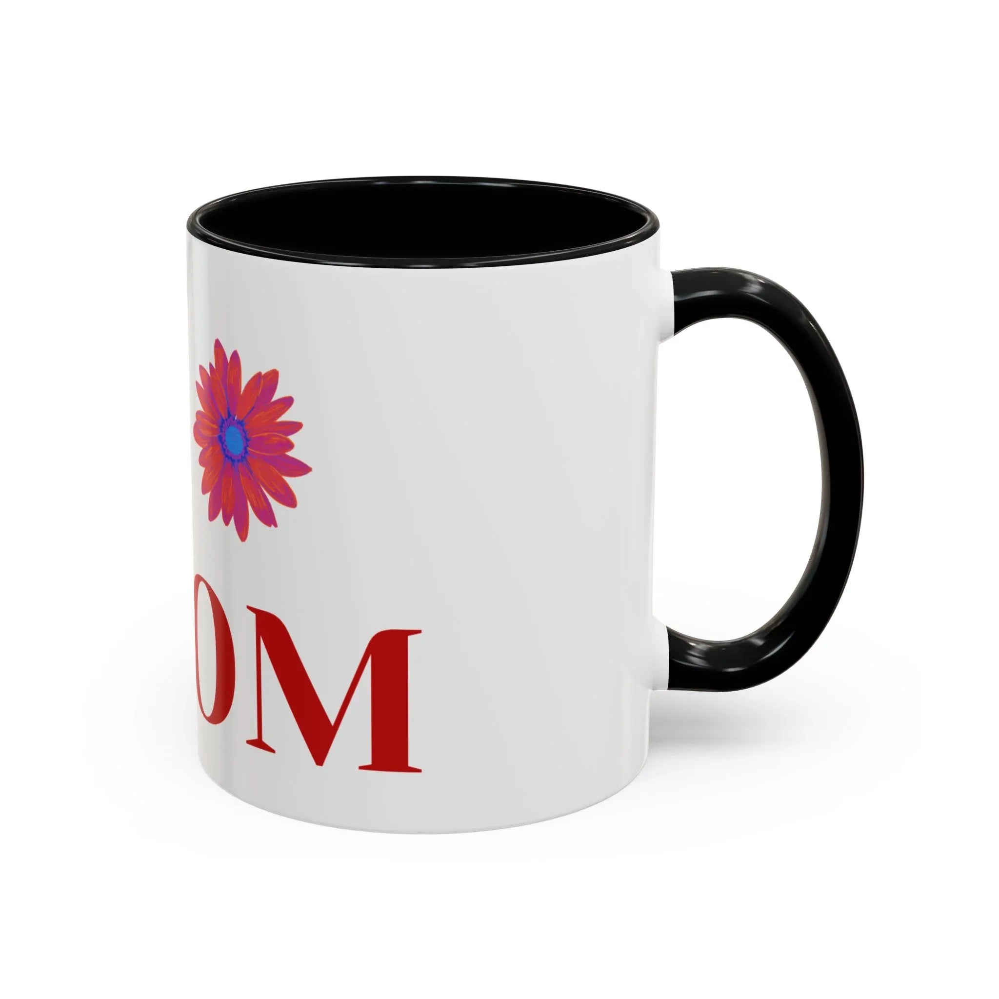 Gift for Mom l My Mom Accent Mug l Coffee or Tea Cup l Birthday & Mother’s Day - RizQ Life 