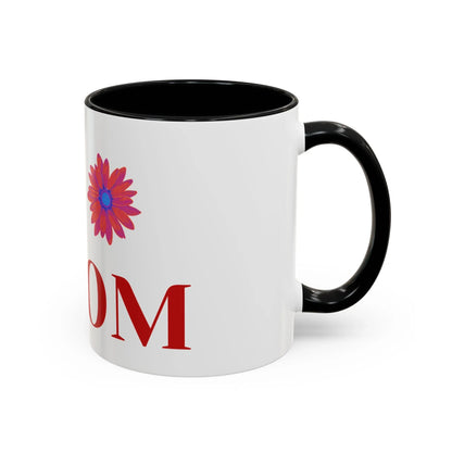 Gift for Mom l My Mom Accent Mug l Coffee or Tea Cup l Birthday & Mother’s Day - RizQ Life 