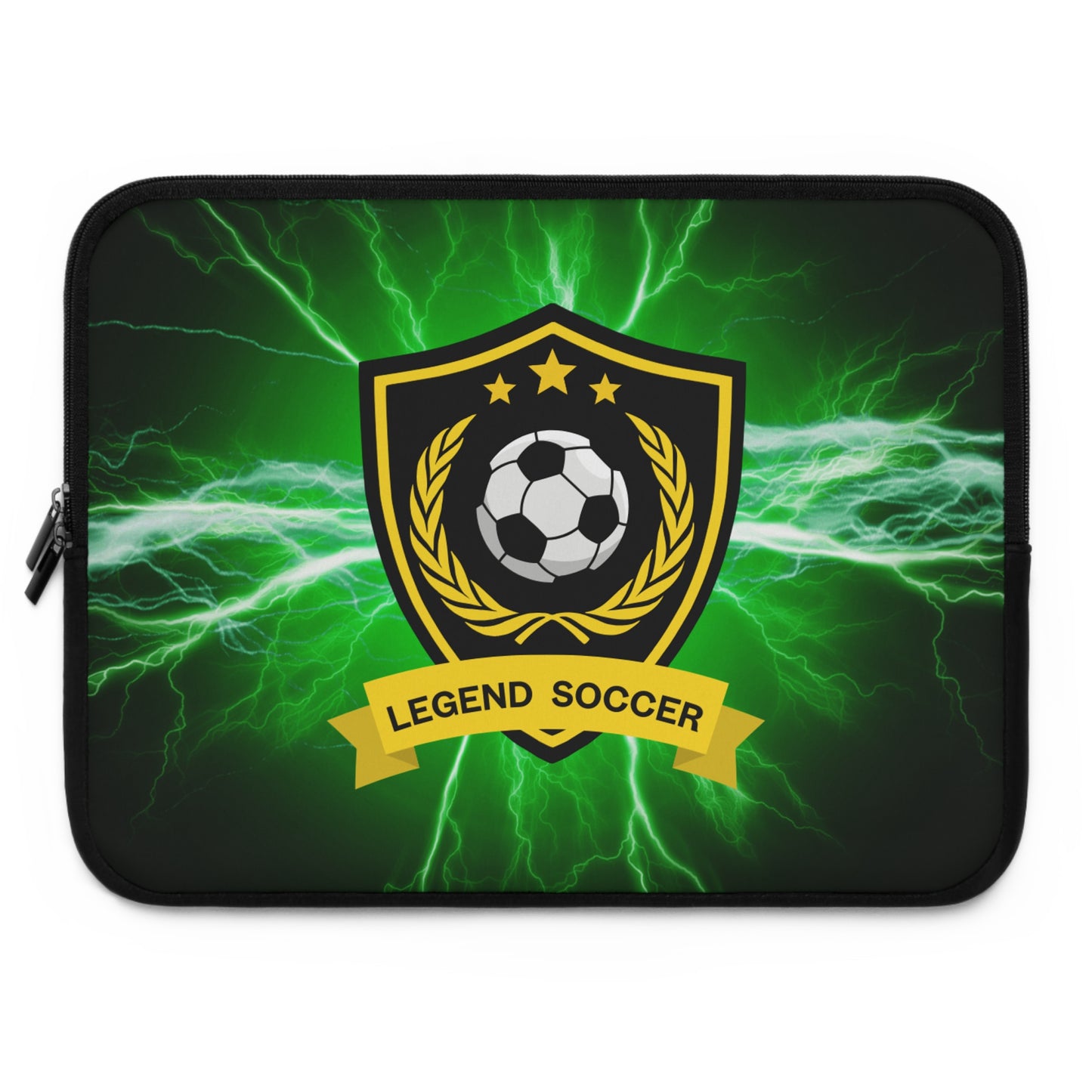 Soccer Legend Laptop Sleeve - Perfect Gift for Sports Lovers, Unique Soccer Accessories, Gamer Gear, Birthday Gift, Graduation Gift