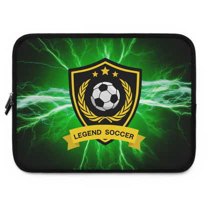 Soccer Legend Laptop Sleeve - Perfect Gift for Sports Lovers, Unique Soccer Accessories, Gamer Gear, Birthday Gift, Graduation Gift