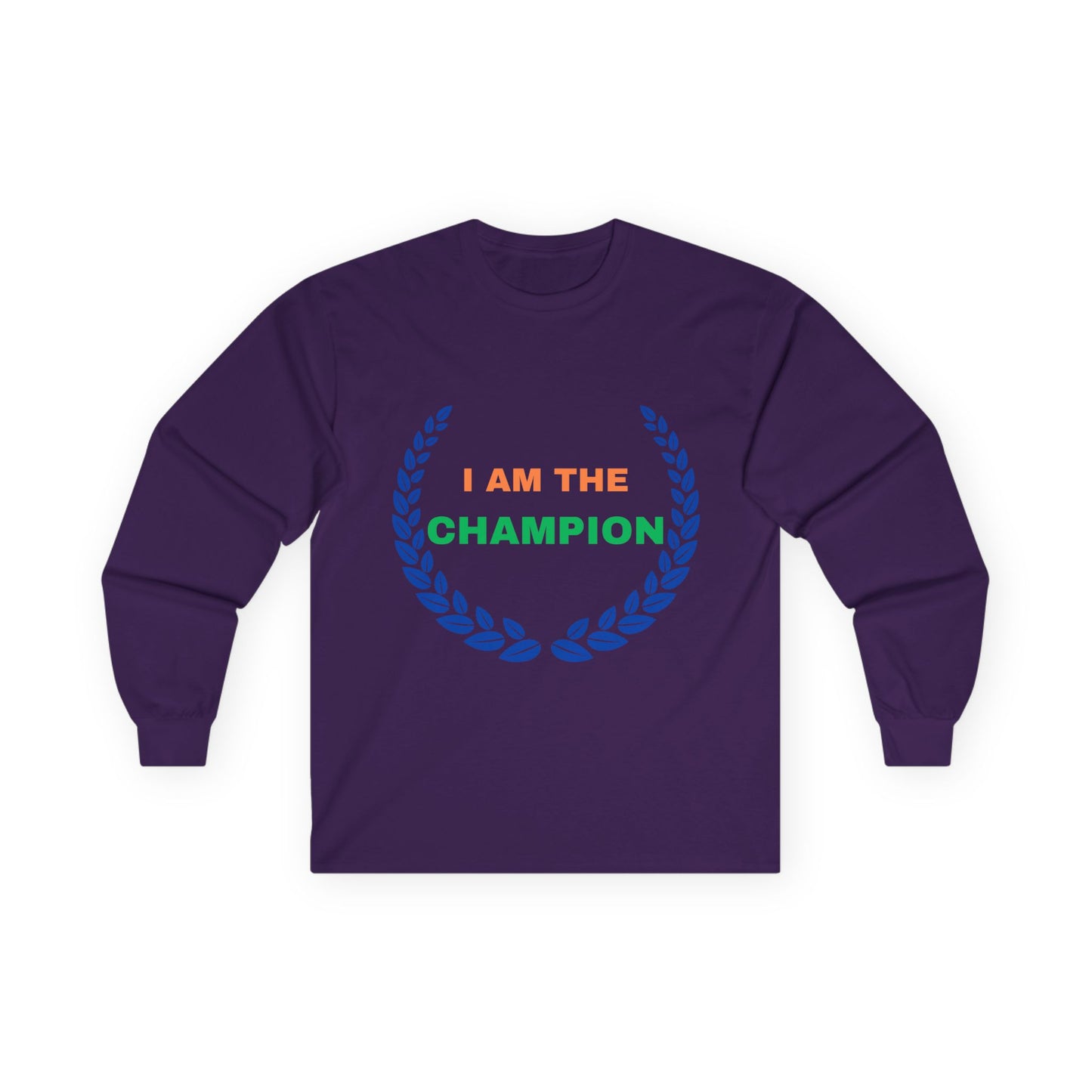 Motivational Quote Cotton Unisex Long Sleeve