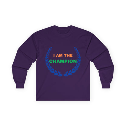Motivational Quote Cotton Unisex Long Sleeve