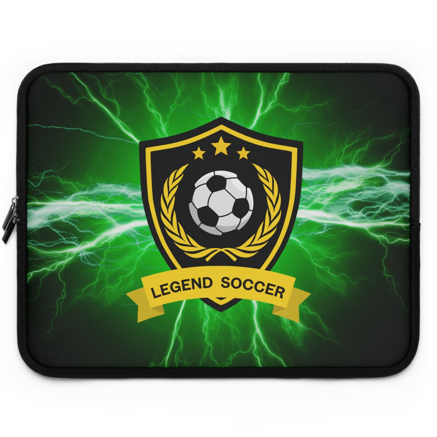 Soccer Legend Laptop Sleeve - Perfect Gift for Sports Lovers, Unique Soccer Accessories, Gamer Gear, Birthday Gift, Graduation Gift