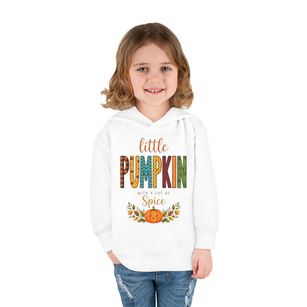 Cute Fall Toddler Hoodie - Little Pumpkin Kids Autumn Sweatshirt
