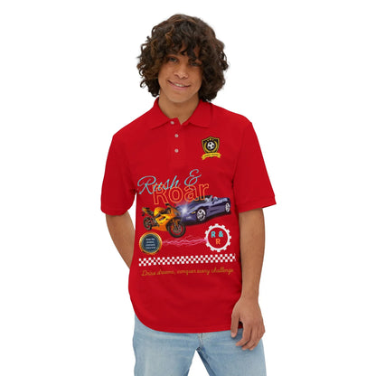 Graphic Men's Polo Shirt - RizQ Life 