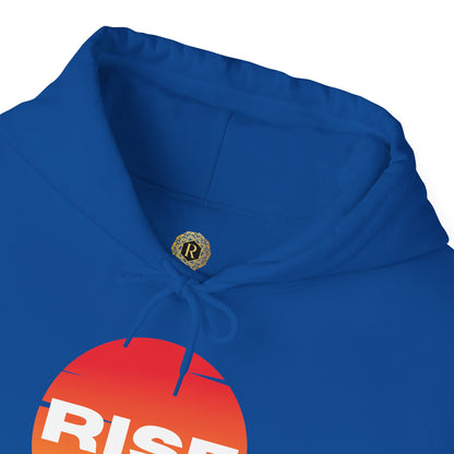 Men's Rise Sunset Hoodie - Comfortable Heavy Blend Sweatshirt