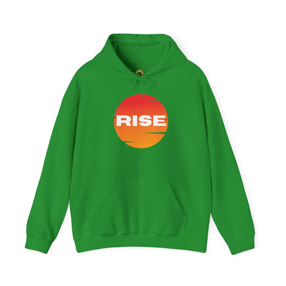 Men's Rise Sunset Hoodie - Comfortable Heavy Blend Sweatshirt