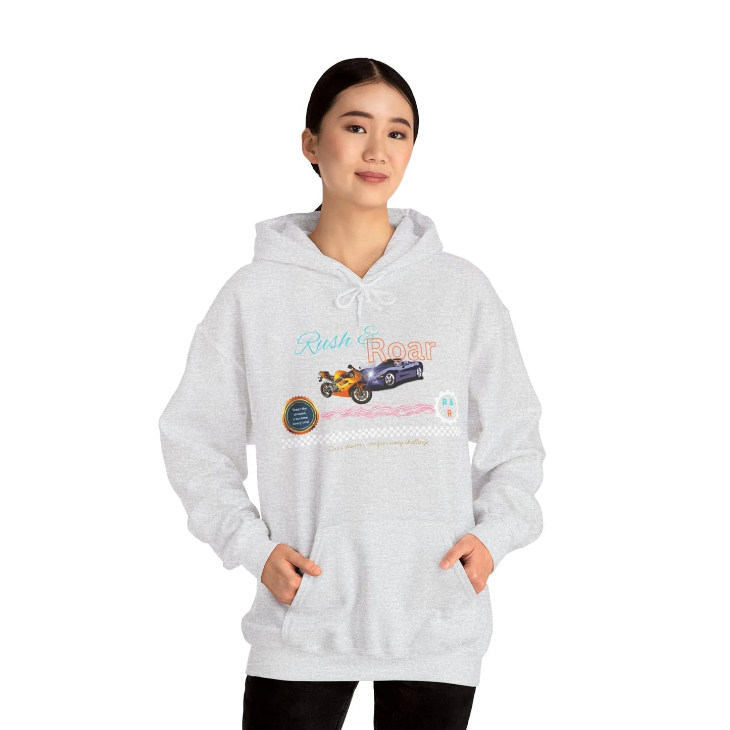 Vintage Car Hoodie - Cool and Cozy Unisex Sweatshirt for Road Trips - RizQ Life 