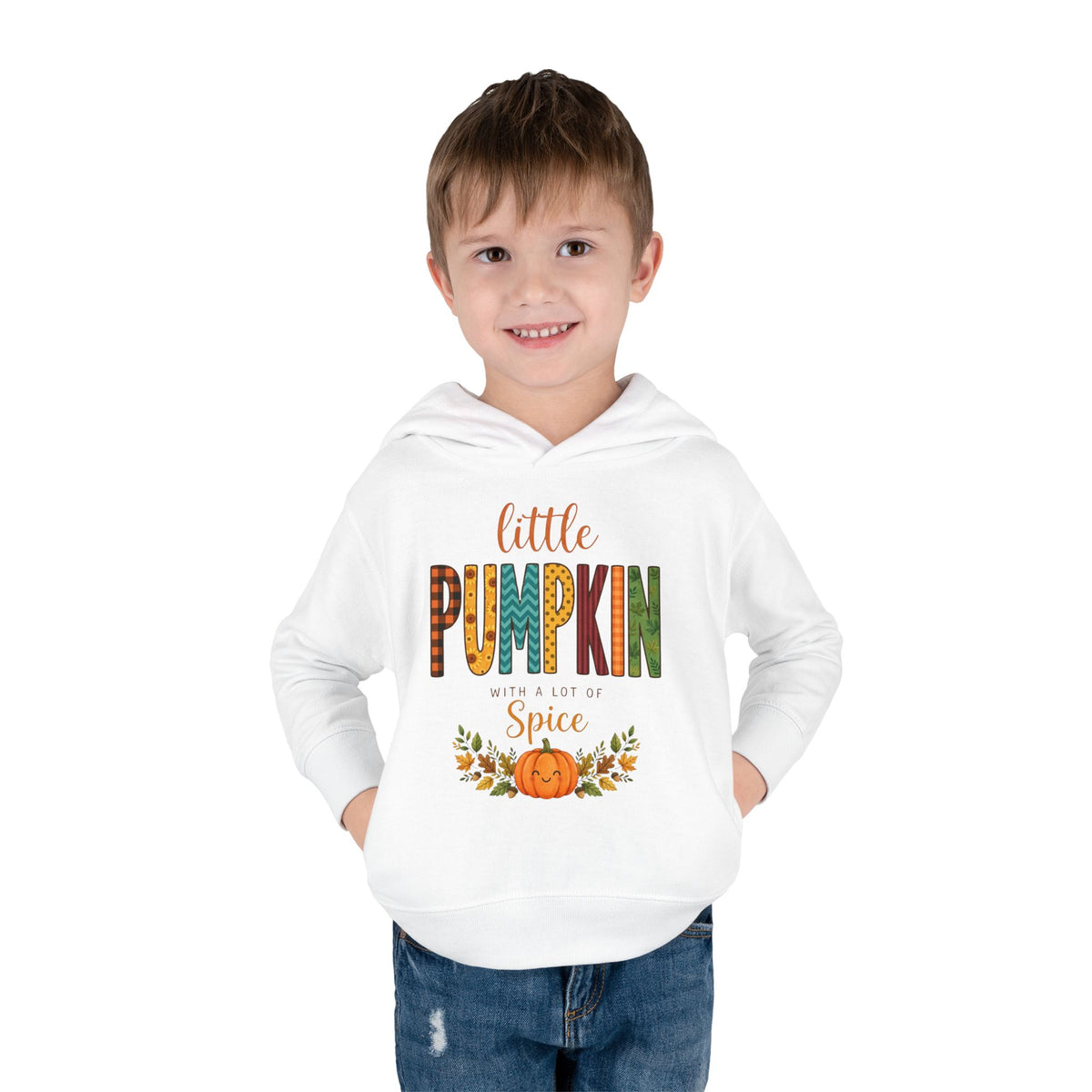 Cute Fall Toddler Hoodie - Little Pumpkin Kids Autumn Sweatshirt