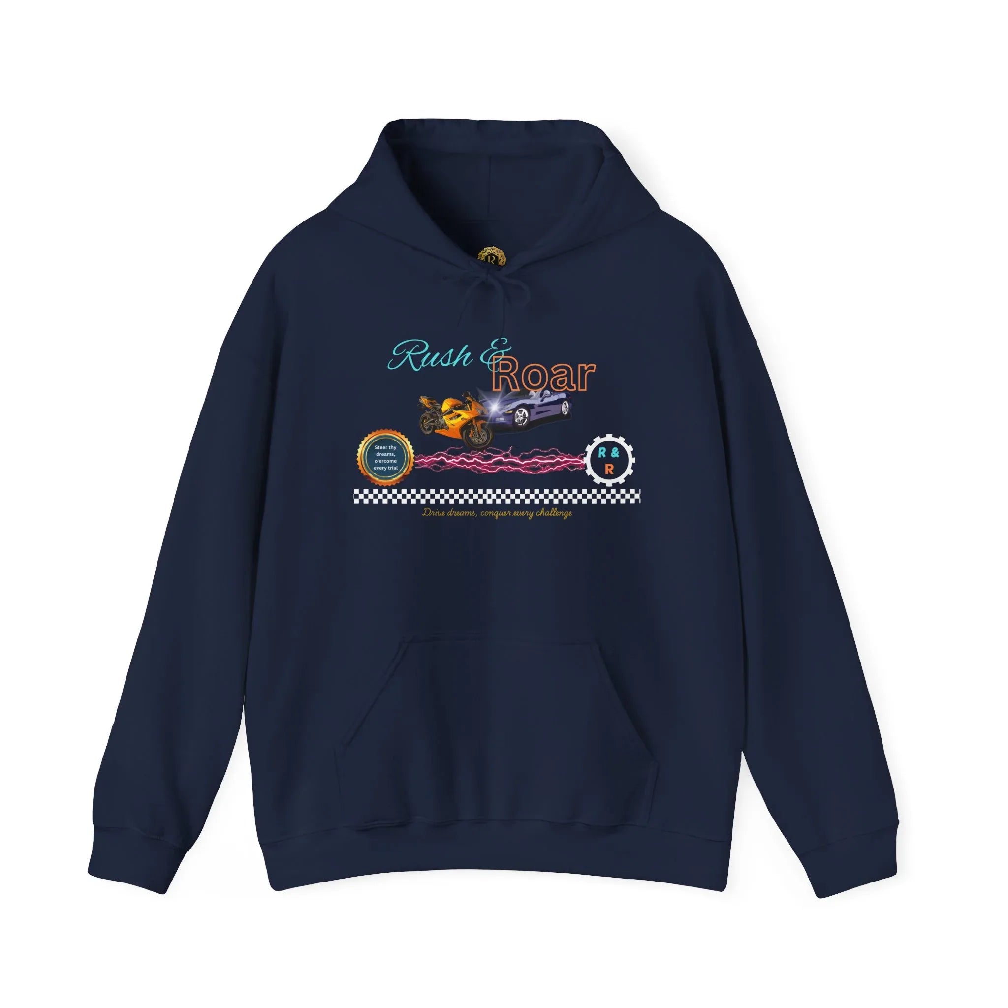 Vintage Car Hoodie - Cool and Cozy Unisex Sweatshirt for Road Trips - RizQ Life 