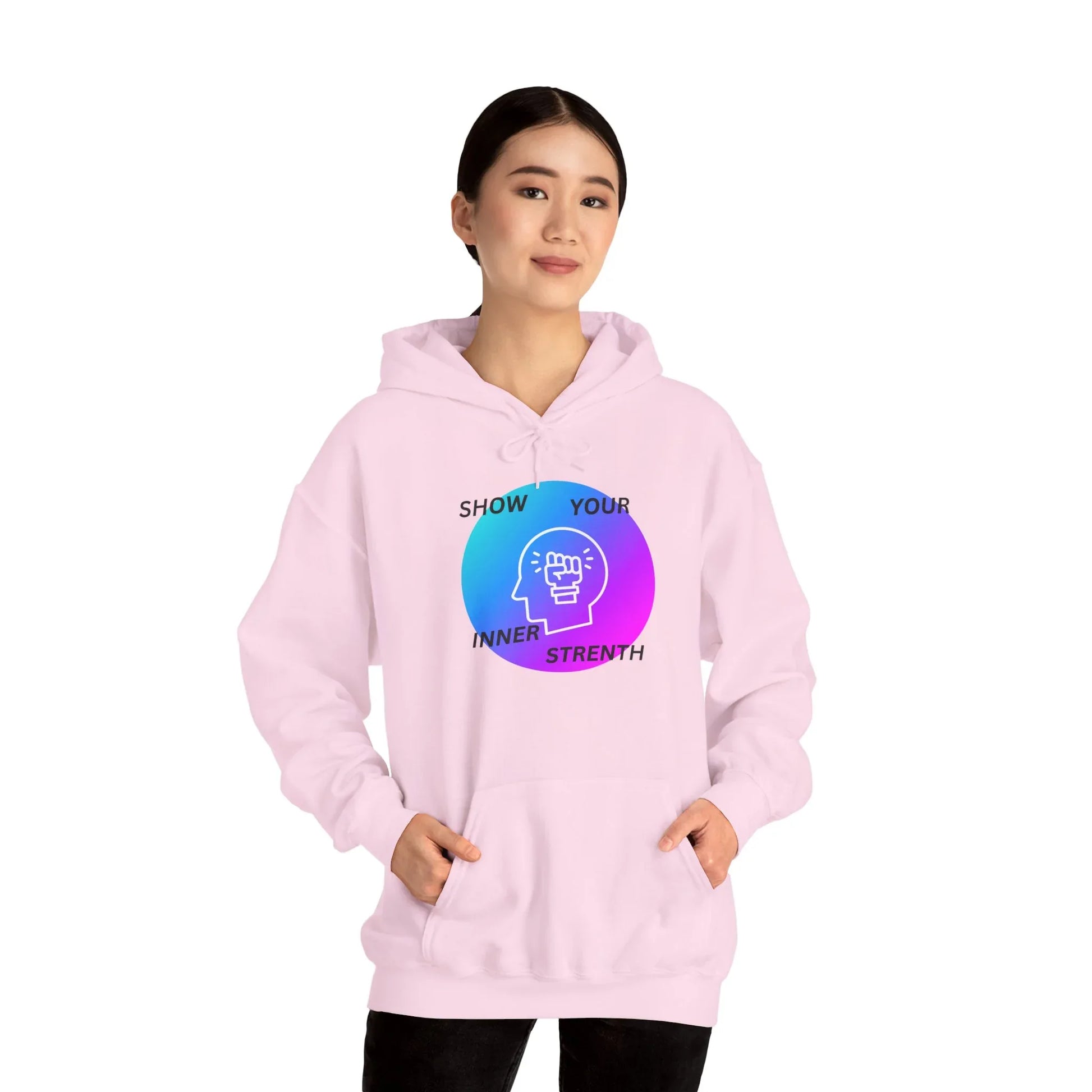 Women's Hoodie Empowerment Motivation Inner Strength Sweatshirt - RizQ Life 