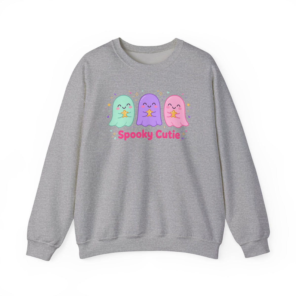 Spooky Cutie Sweatshirt | Cute Pastel Halloween Ghost Crewneck
