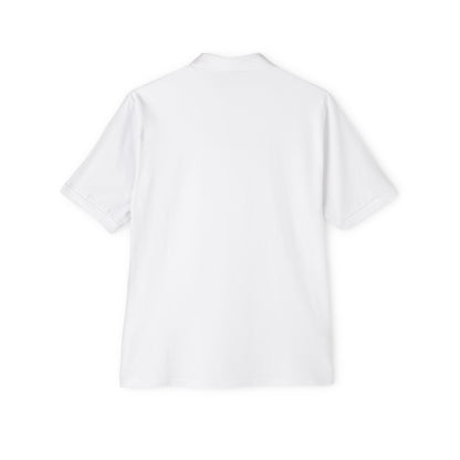 Patriotic men’s polo shirt with USA flag design. Cotton piqué short sleeve collared shirt, S–3XL. Perfect for 4th of July, BBQs, Father’s Day gifts.