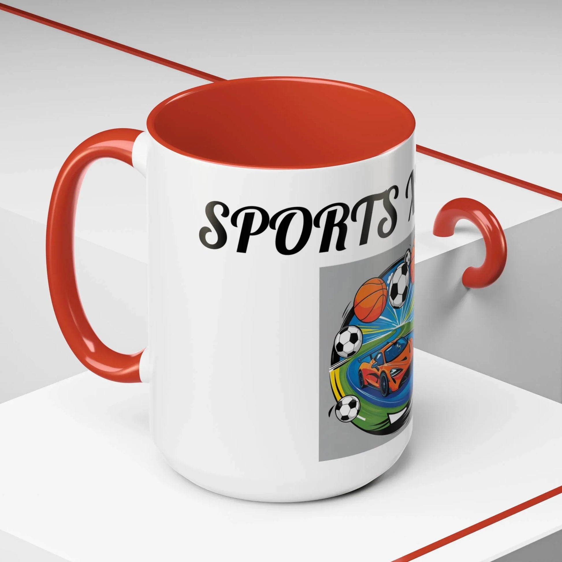 Sports Theme Mug - Perfect for Athletes and Sports Enthusiasts - RizQ Life 