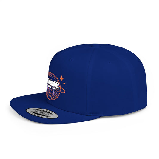 Global Snapback Cap – stylish adjustable six-panel hat for men & women. Breathable, embroidered, and perfect for gifting or casual wear.