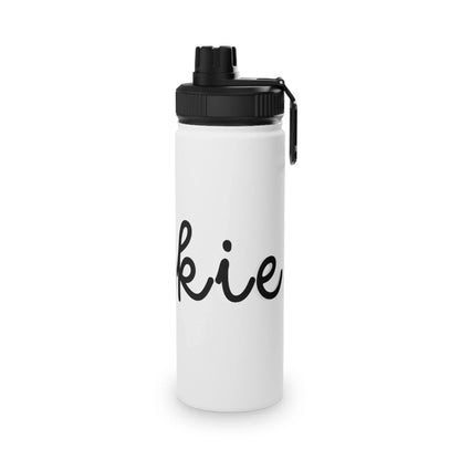 Cookie Stainless Steel Water Bottle, Sports Lid - RizQ Life 
