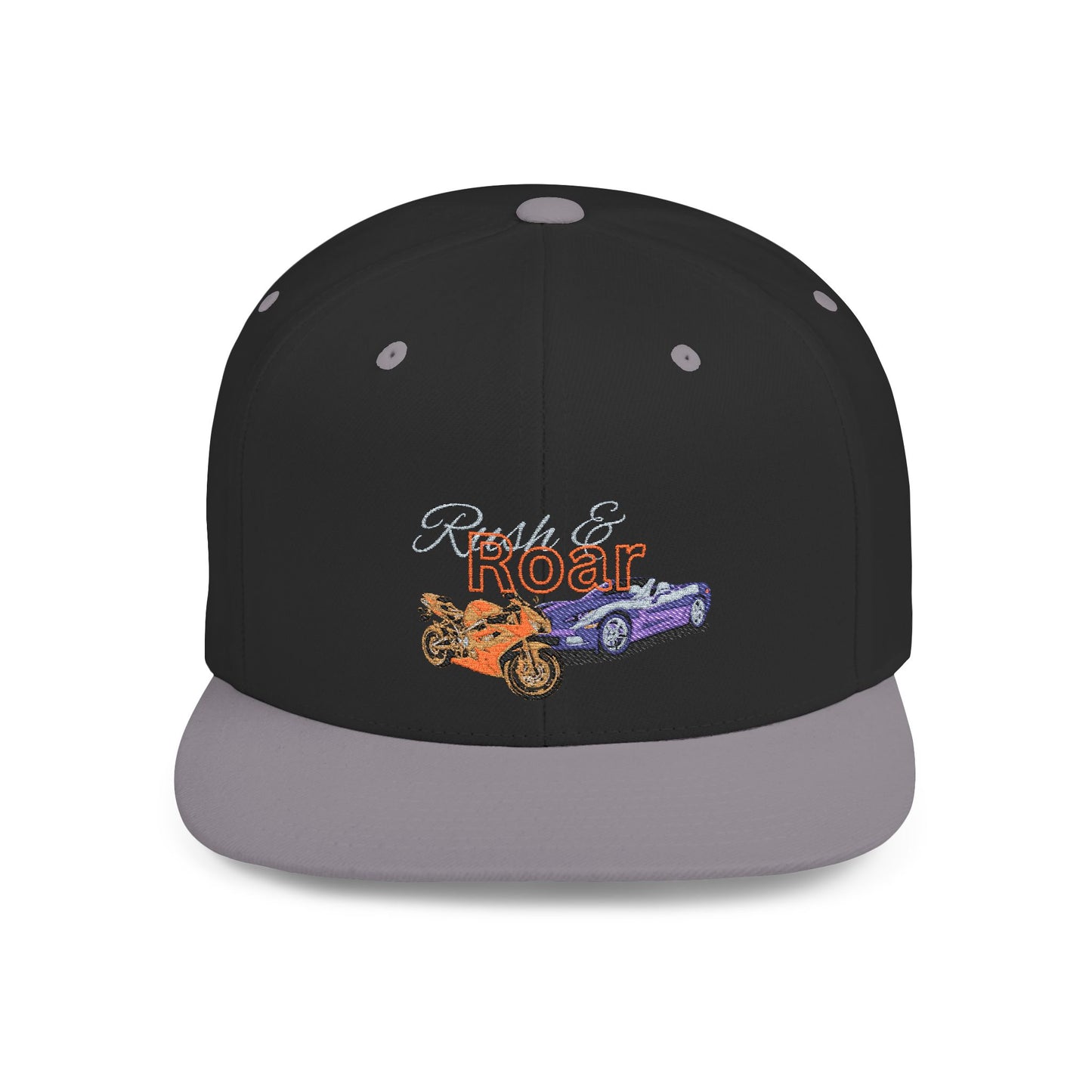Rush & Rore Vintage Game Snapback Cap — Flat Bill Car Lover Hat