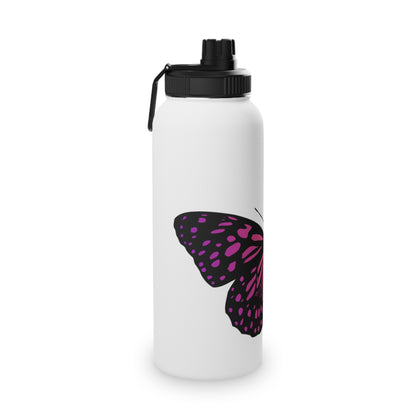 Butterfly Stainless Steel Water Bottle