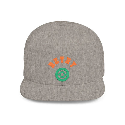 Retry Vintage Flat Bill Snapback Cap – Adjustable streetwear hat for men & women. Ideal gift for casual fashion, festivals, and urban style. - RizQ Life 