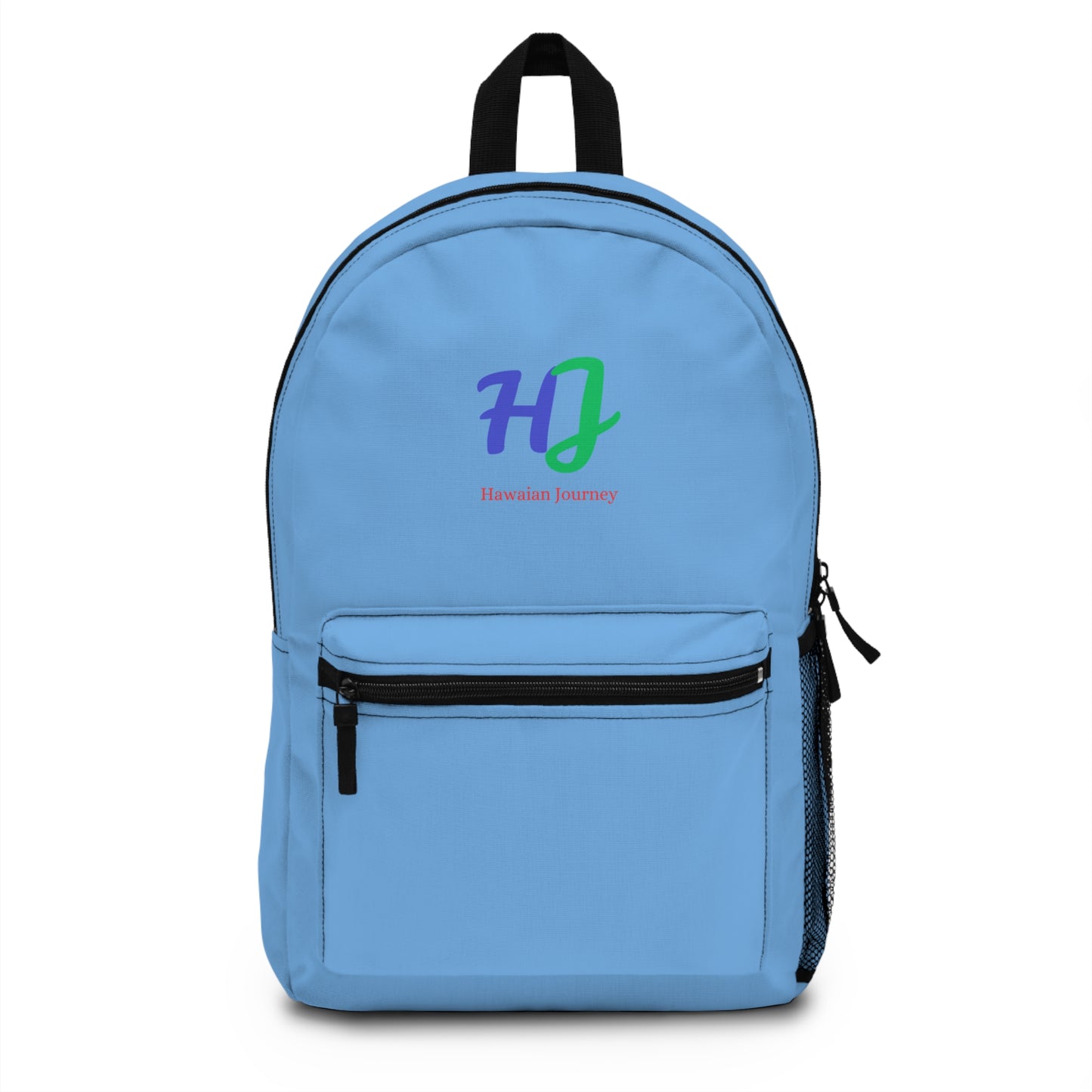 Hawaiian Journey Backpack - Stylish School Bag, Travel Backpack, Unisex Daypack, Gift for Students, Beach Trips