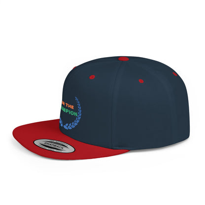 Shop the Champion Snapback Cap – stylish adjustable flat bill hat for adults. Perfect for streetwear, outdoor events, and gifts. Durable and comfy!
