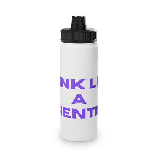 Science Stainless Steel Water Bottle - Sporty & Durable, Perfect for Science People