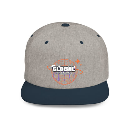 Global Snapback Cap – stylish adjustable six-panel hat for men & women. Breathable, embroidered, and perfect for gifting or casual wear.