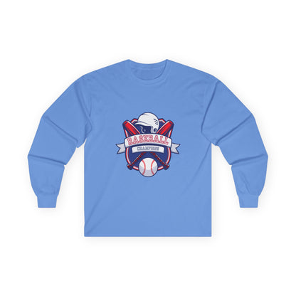 Baseball Enthusiast Long Sleeve Tee - Unisex Ultra Cotton