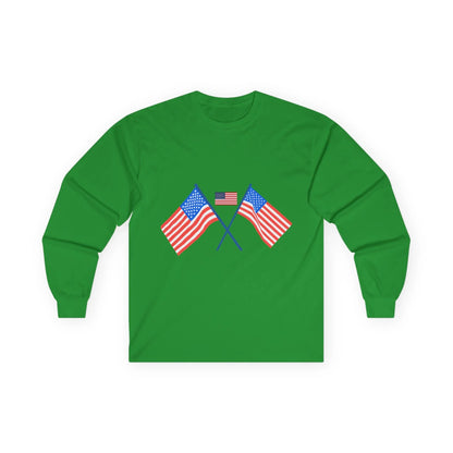 Women's Patriotic Long Sleeve Tee - RizQ Life 