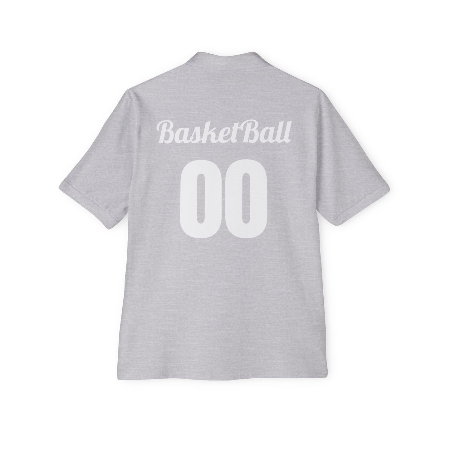 Basketball Pique Polo T- shirt