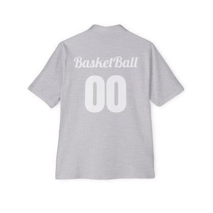 Basketball Pique Polo T- shirt