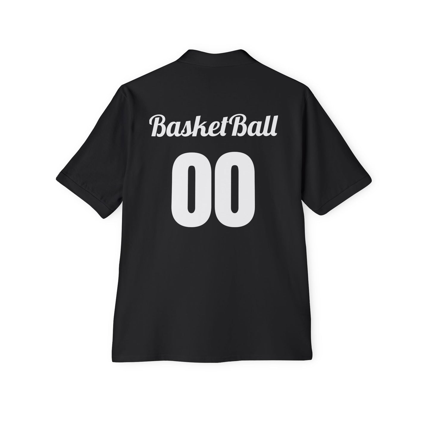 Basketball Pique Polo T- shirt