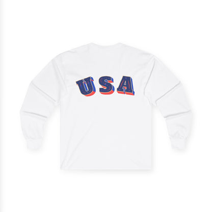 Women's Patriotic Long Sleeve Tee
