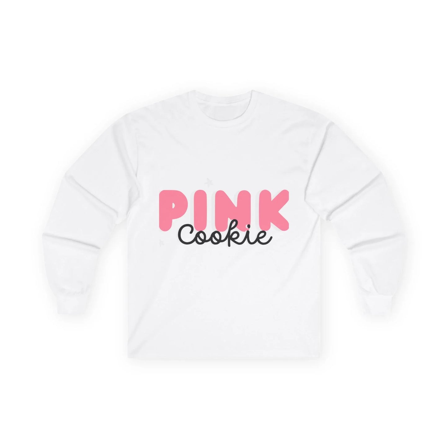 Pink Cookie Long Sleeve Tee - Sweet Treat Vibe - RizQ Life 