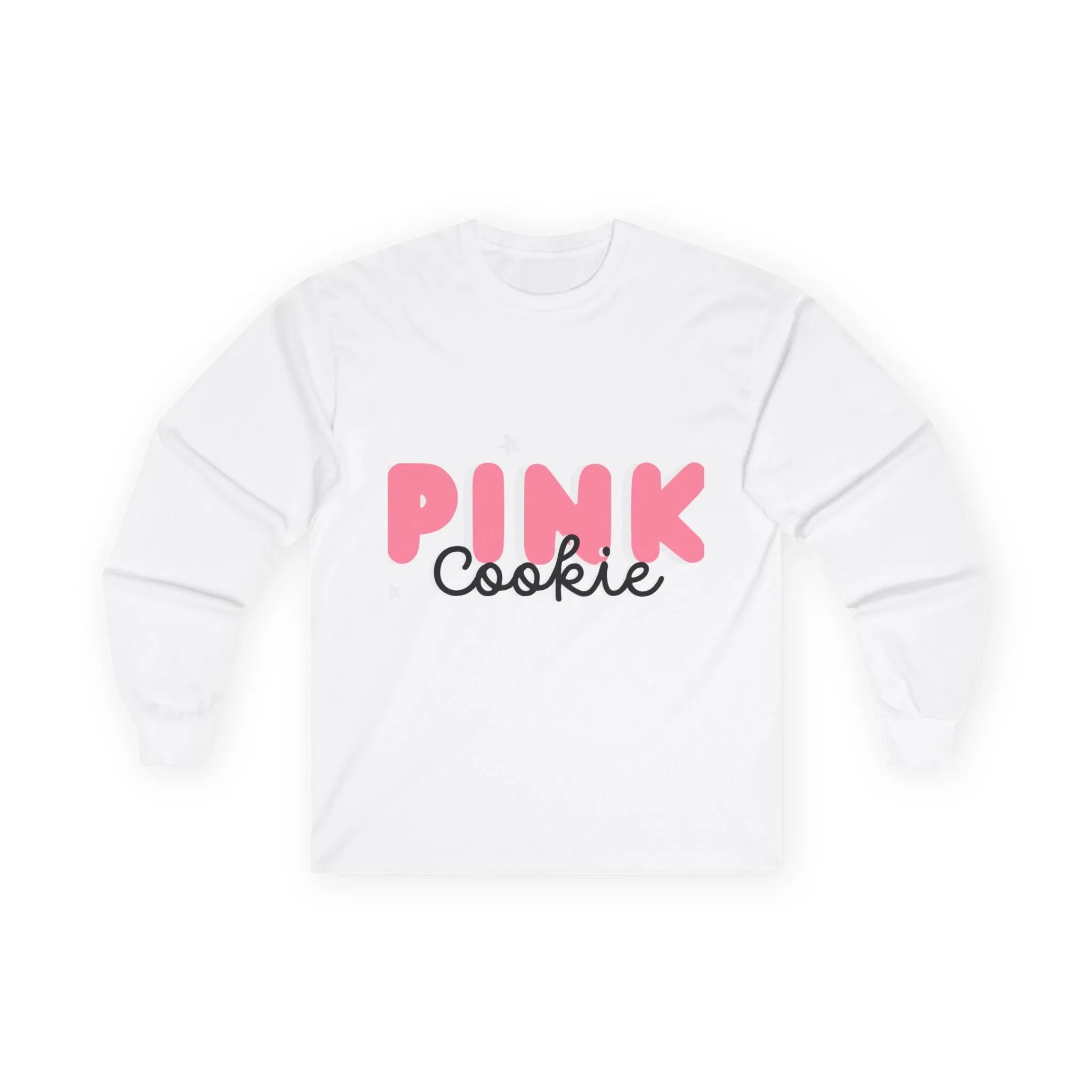 Pink Cookie Long Sleeve Tee - Sweet Treat Vibe - RizQ Life 