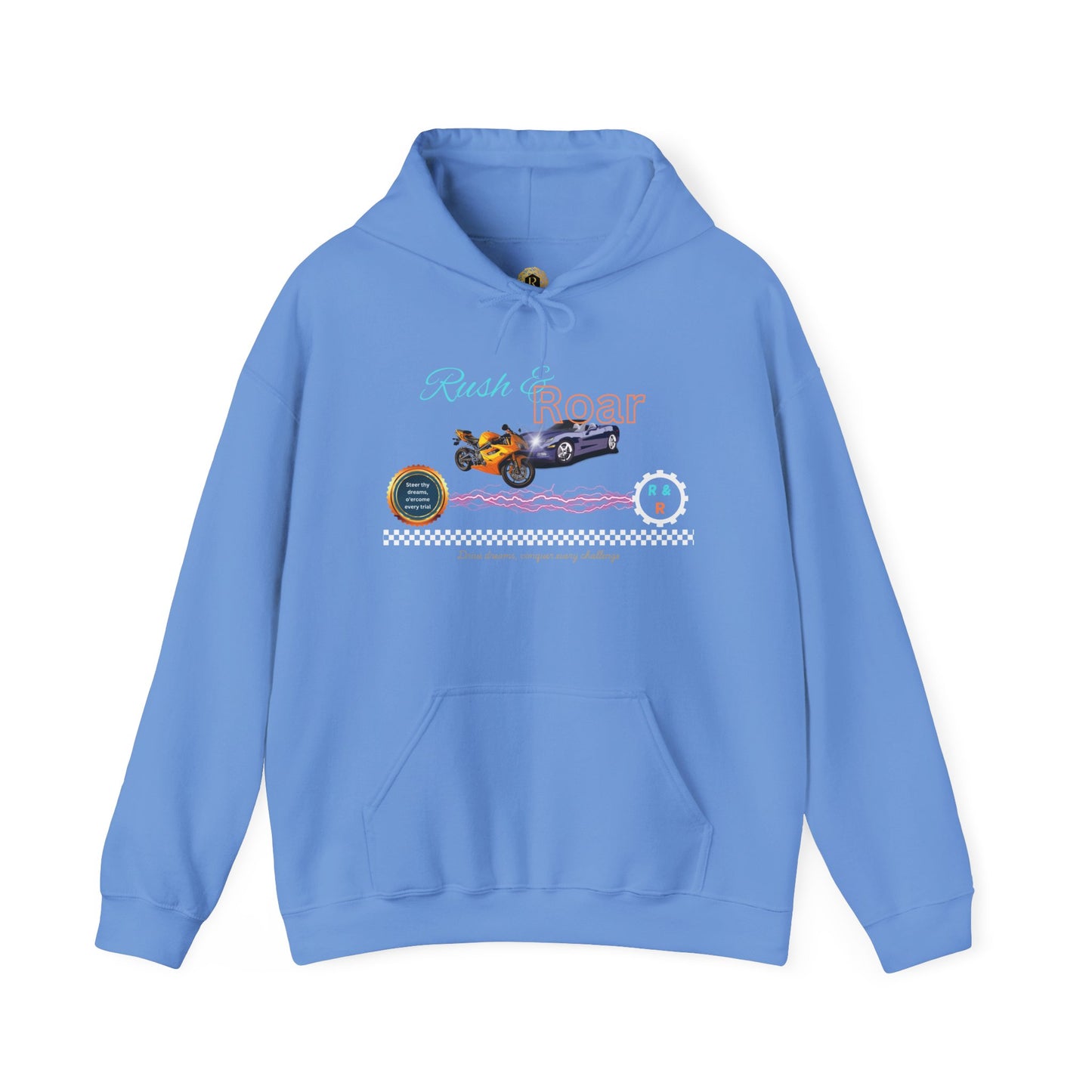 Vintage Car Hoodie - Cool and Cozy Unisex Sweatshirt for Road Trips