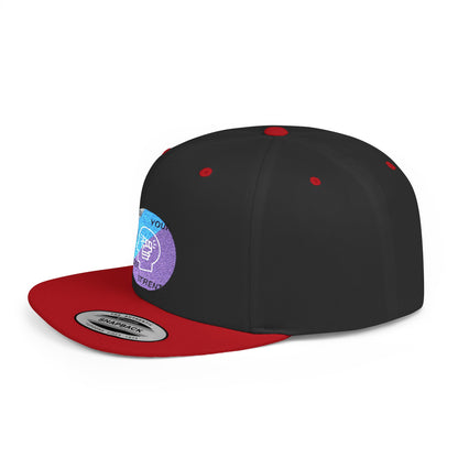 Shop the Motivational Strength Snapback – flat bill adjustable hat for men & women. Perfect streetwear and inspirational gift.