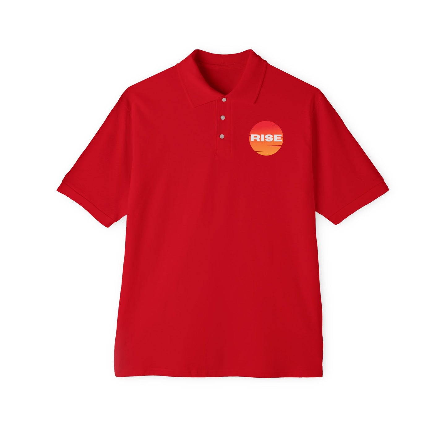 Piqué Polo Shirt - RISE Men's Classic Comfort for Everyday Style