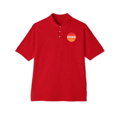 Piqué Polo Shirt - RISE Men's Classic Comfort for Everyday Style