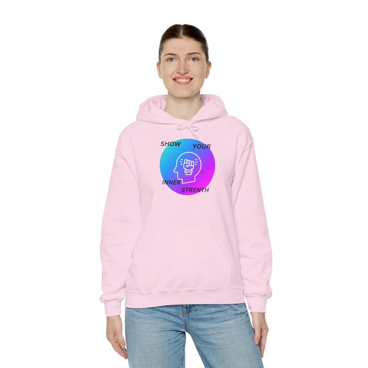 Women's Hoodie Empowerment Motivation Inner Strength Sweatshirt - RizQ Life 