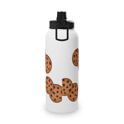 Cookie Pattern Stainless Steel Water Bottle - Perfect for Sports & Everyday Use - RizQ Life 