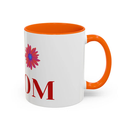 Gift for Mom l My Mom Accent Mug l Coffee or Tea Cup l Birthday & Mother’s Day - RizQ Life 