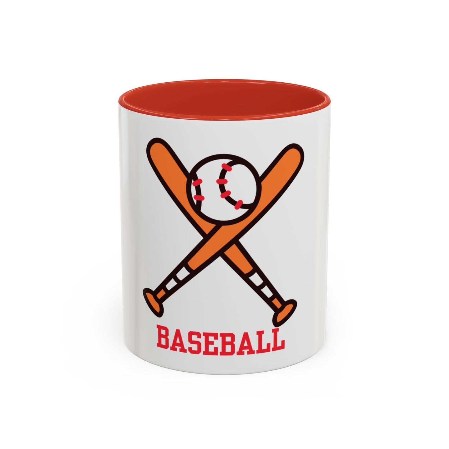 Baseball Accent Coffee Mug - Perfect for Sports Lovers & Gifting