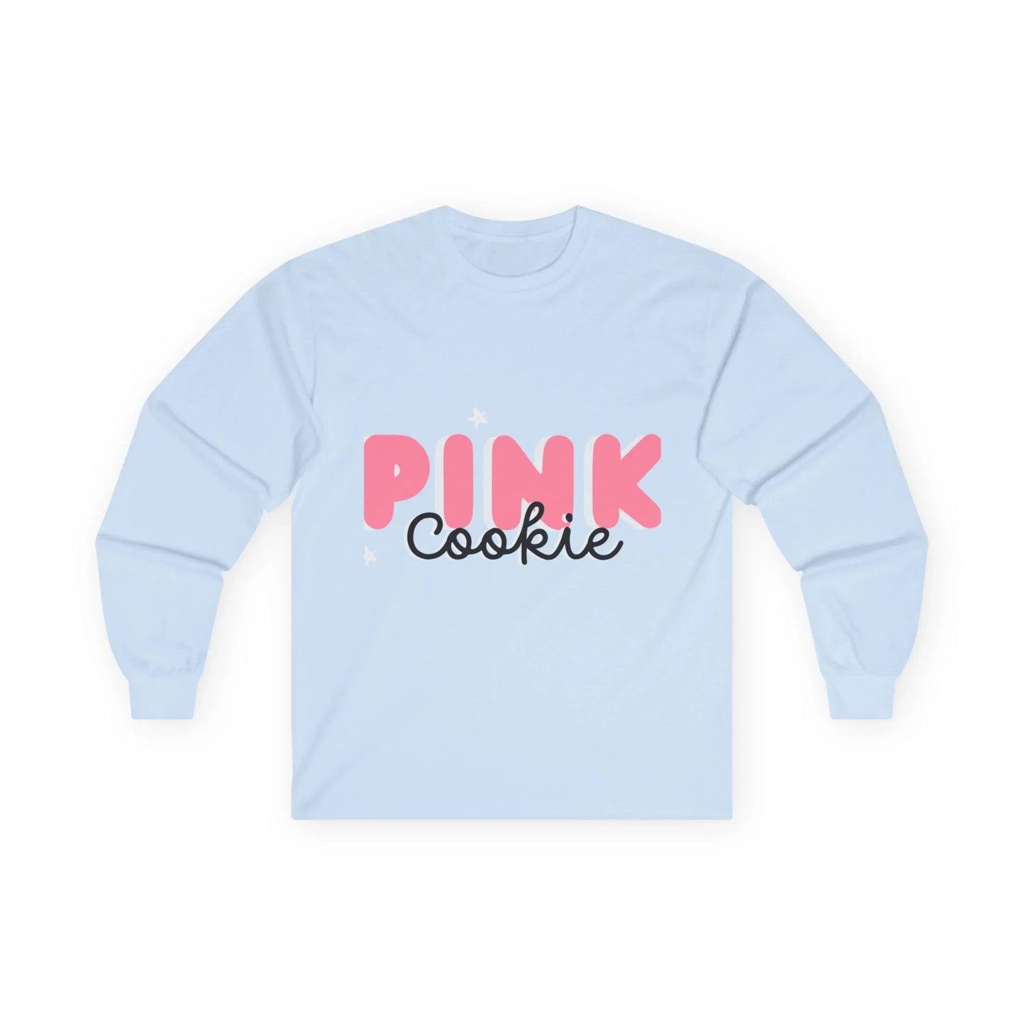 Pink Cookie Long Sleeve Tee - Sweet Treat Vibe - RizQ Life 