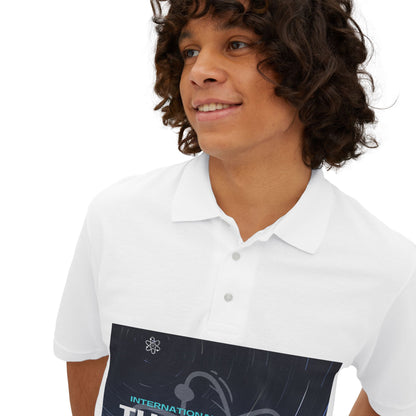 Men’s cotton piqué polo shirt. Short sleeve golf & business casual collared shirt, sizes S–3XL. Great gift for Father’s Day, work, or weekend wear.