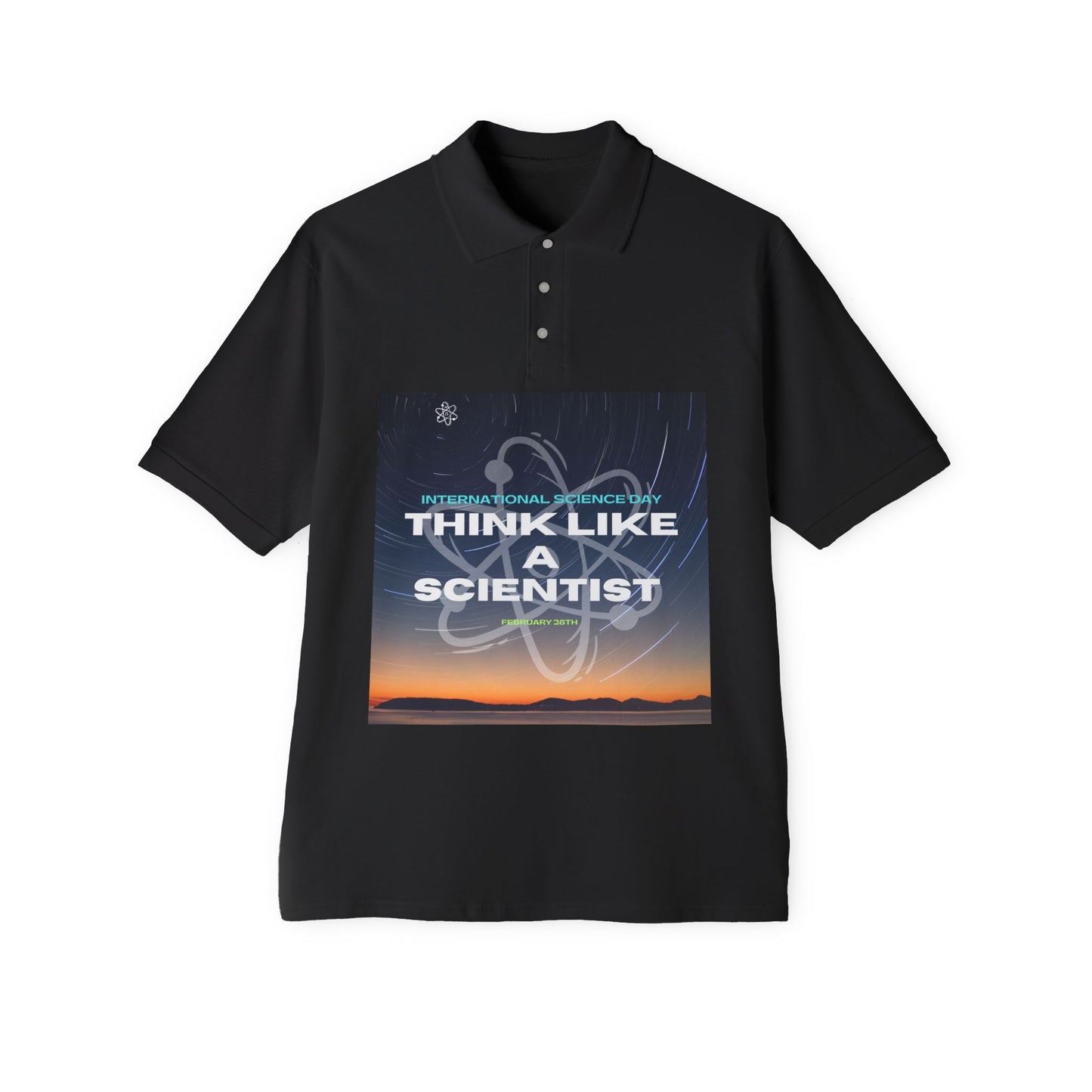 Men’s cotton piqué polo shirt. Short sleeve golf & business casual collared shirt, sizes S–3XL. Great gift for Father’s Day, work, or weekend wear.