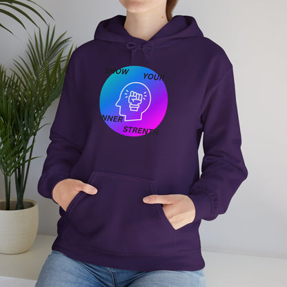 Women's Hoodie Empowerment Motivation Inner Strength Sweatshirt